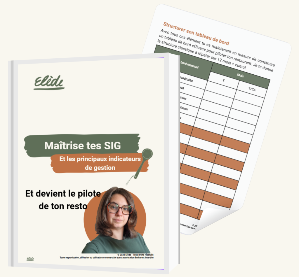 Visuel du guide SIG restauration